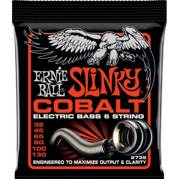 Ernie Ball 2739 6-String Cobalt Slinky Bass